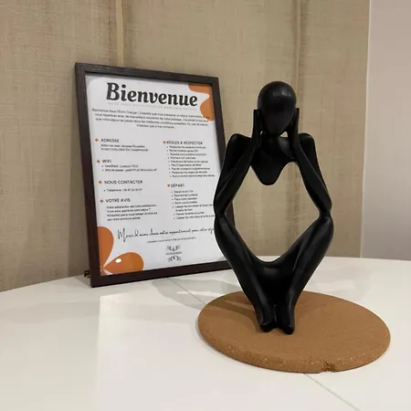 L'écrin Orange, Wifi Et Parking Gratuit Appartement